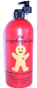 Philosophy Gingerbread Man Shower Gel 32 OZ SEALED ORIG. WOW!